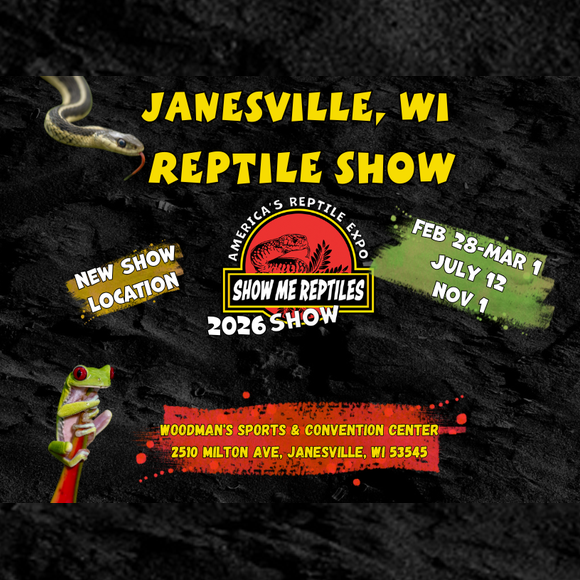 Reptile Show x Woodman's Center