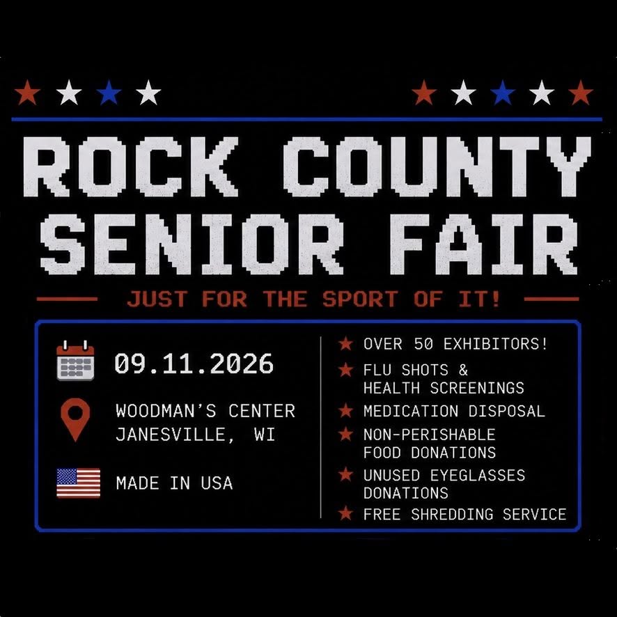 Rock County Senior Fair 2026 at the Woodman's Center