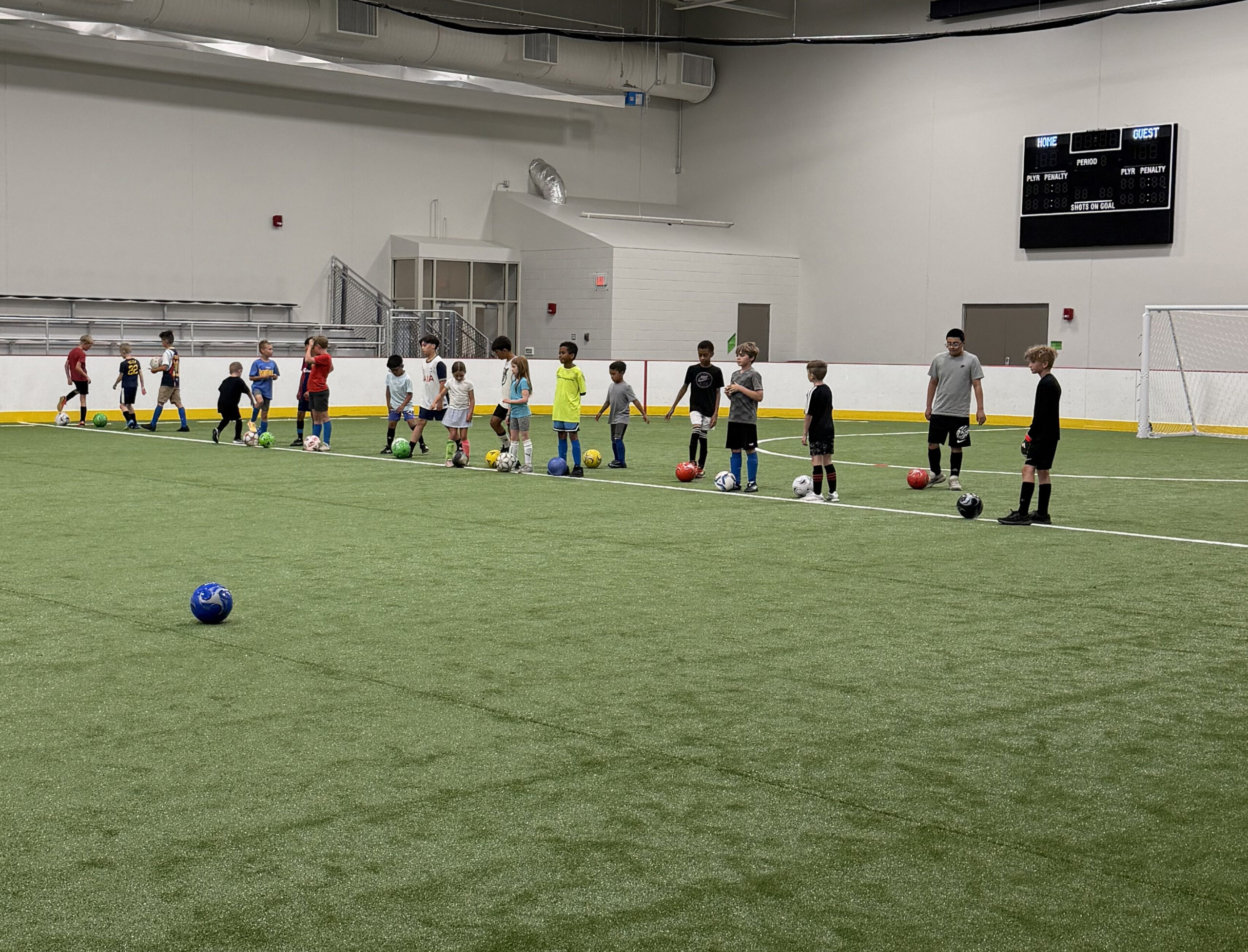 soccer indoor turf woodman's center